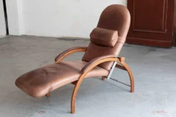 Pamono Leather Optima Lounge Chair Hot
