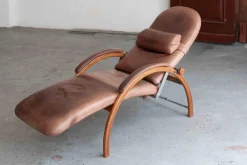 Pamono Leather Optima Lounge Chair Hot