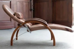 Pamono Leather Optima Lounge Chair Hot