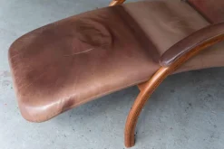 Pamono Leather Optima Lounge Chair Hot