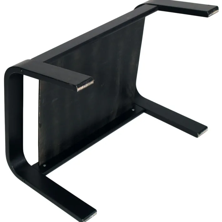 Pamono Leather Poäng Chairs & Footrest by Noboru Nakamura for IKEA, 1990s, Set of 3 Online