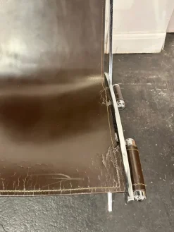 Pamono Leather Scissor Chair by Antonio Citterio for Flexform Italia, 1980s Online