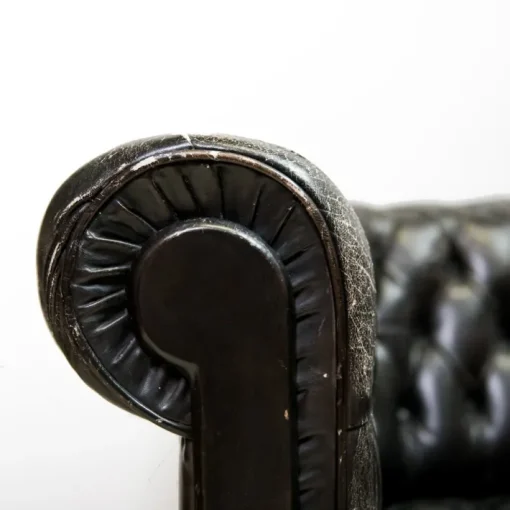 Pamono Leather Sofa from Fornasetti, 1960s Sale