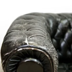 Pamono Leather Sofa from Fornasetti, 1960s Sale