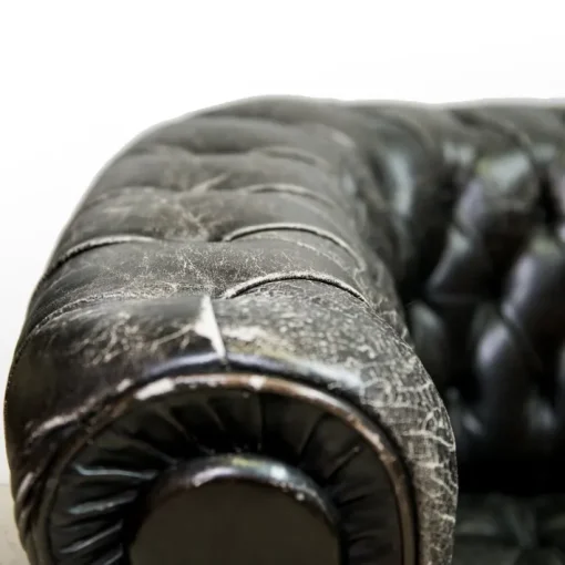 Pamono Leather Sofa from Fornasetti, 1960s Sale