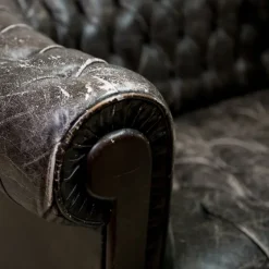Pamono Leather Sofa from Fornasetti, 1960s Hot
