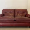 Pamono Leather Sofa from Poltrona Frau, 1980s