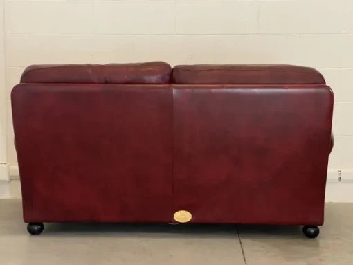 Pamono Leather Sofa from Poltrona Frau, 1980s