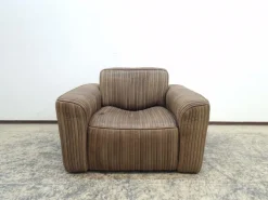 Pamono Leather Sofa Set by Ernst Lüthy for de Sede, Set of 3 Best