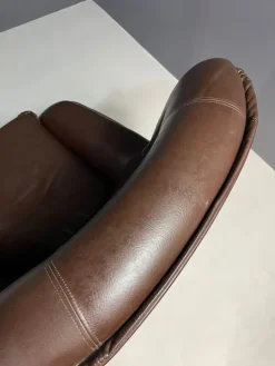 Pamono Leather Swivel Armchairs from PEEM, Finland, 1970s, Set of 2 Clearance