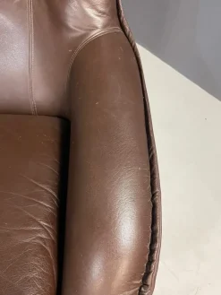 Pamono Leather Swivel Armchairs from PEEM, Finland, 1970s, Set of 2 Clearance