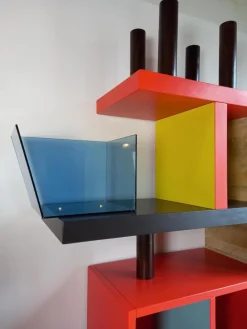 Pamono Liana Bookcase by Ettore Sottsass, 1985 Online