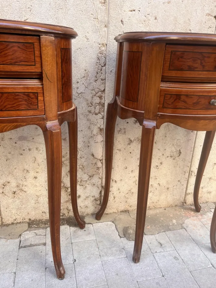 Pamono Liberty Bedside Tables, 1890s, Set of 2 Hot