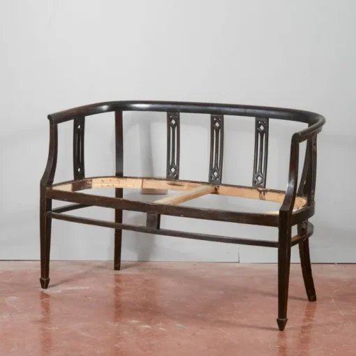 Pamono Liberty Sofa in Ebonized Wood, 1920s Online