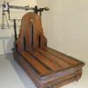 Pamono Libra Iron, Brass and Wood Bench by Leonardo Bertani, Italy, 1800s Outlet