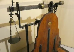 Pamono Libra Iron, Brass and Wood Bench by Leonardo Bertani, Italy, 1800s Outlet
