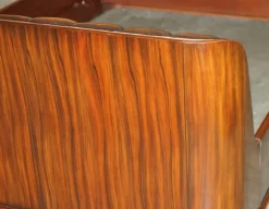 Pamono Limited Edition Modern Metropolis Bed Frame in Brown Leather from Ralph Lauren Outlet