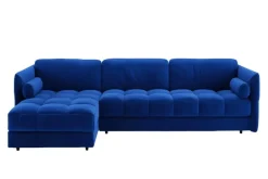 Pamono Link Sectional Sofa in Blue Velvet by Moanne Sale