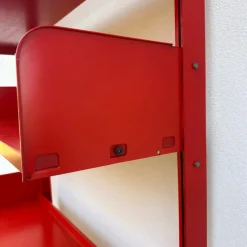 Pamono Lips Vago Orange Bookcase, 1968