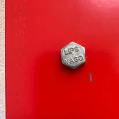 Pamono Lips Vago Orange Bookcase, 1968