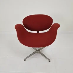 Pamono Little Tulip Armchair with Cross Base by Pierre Paulin for Artifort, 1970s Online