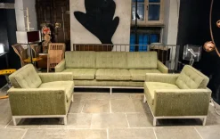 Pamono Living Room Set by Florence Knoll Bassett for Knoll Inc. / Knoll International, 1954, Set of 3 Outlet