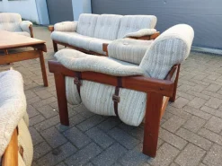 Pamono Living Room Set by HWKlein for Bramin, 1970s, Set of 5 Outlet