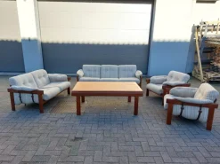 Pamono Living Room Set by HWKlein for Bramin, 1970s, Set of 5 Outlet