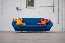 Pamono Living Room Set by Keith Haring for Bretz, 1998, Set of 5 Hot