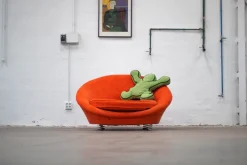 Pamono Living Room Set by Keith Haring for Bretz, 1998, Set of 5 Hot