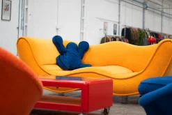 Pamono Living Room Set by Keith Haring for Bretz, 1998, Set of 5 Hot