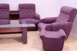 Pamono Living Room Set, Former Czechoslovakia, 1980s, Set of 4 Outlet