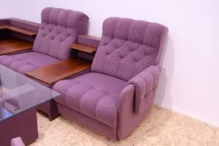 Pamono Living Room Set, Former Czechoslovakia, 1980s, Set of 4 Outlet