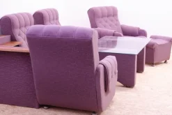 Pamono Living Room Set, Former Czechoslovakia, 1980s, Set of 4 Outlet