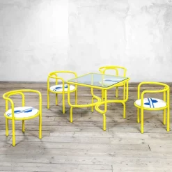 Pamono Locus Solus Chairs by Gae Aulenti for Poltronova, 1967, Set of 4 Best