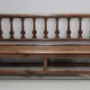 Pamono Long Antique Chestnut Wood Bench Clearance