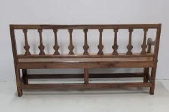 Pamono Long Antique Chestnut Wood Bench Clearance
