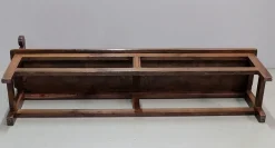 Pamono Long Antique Chestnut Wood Bench Clearance