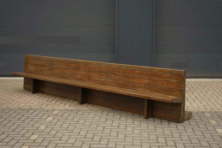 Pamono Long Church Bench by Dom Hans Van Der Laan, 1970s Discount