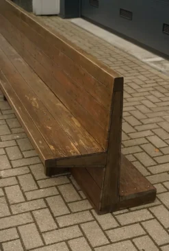 Pamono Long Church Bench by Dom Hans Van Der Laan, 1970s Discount