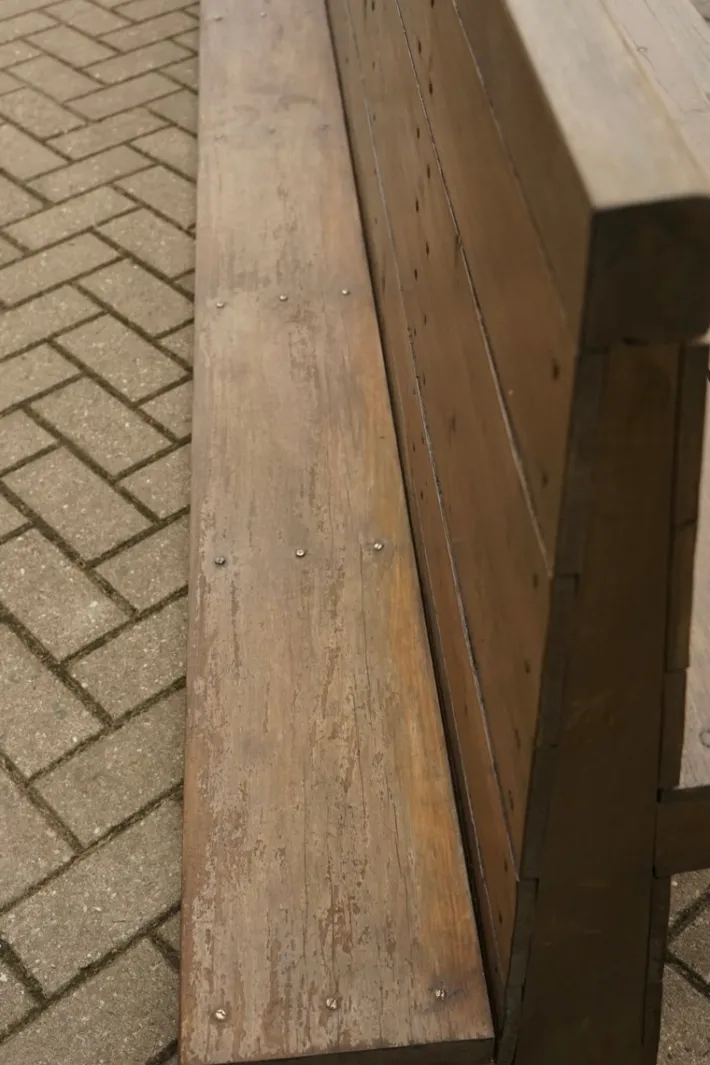 Pamono Long Church Bench by Dom Hans Van Der Laan, 1970s Discount