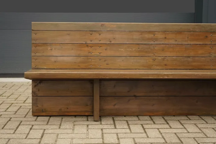 Pamono Long Church Bench by Dom Hans Van Der Laan, 1970s Discount