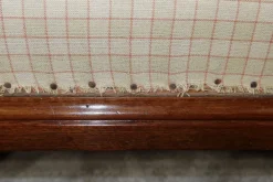 Pamono Long Victorian Mahogany Chaise Lounge, England, 19th Century New