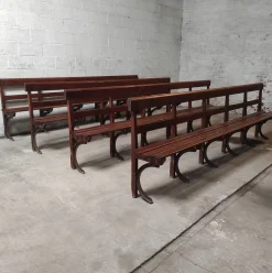 Pamono Long Wooden Church Bench Clearance