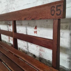 Pamono Long Wooden Church Bench Clearance