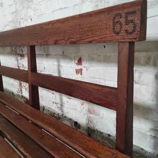 Pamono Long Wooden Church Bench Clearance