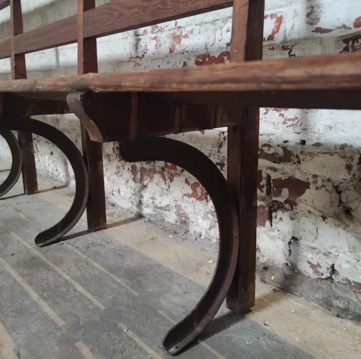 Pamono Long Wooden Church Bench Clearance