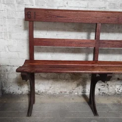 Pamono Long Wooden Church Bench Clearance