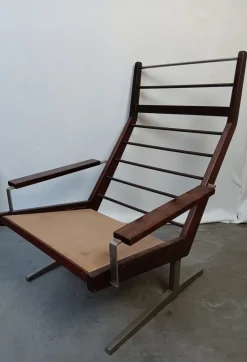 Pamono Lotus Lounge Chair by Rob Parry for Gispen, 1960s New