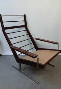 Pamono Lotus Lounge Chair by Rob Parry for Gispen, 1960s New
